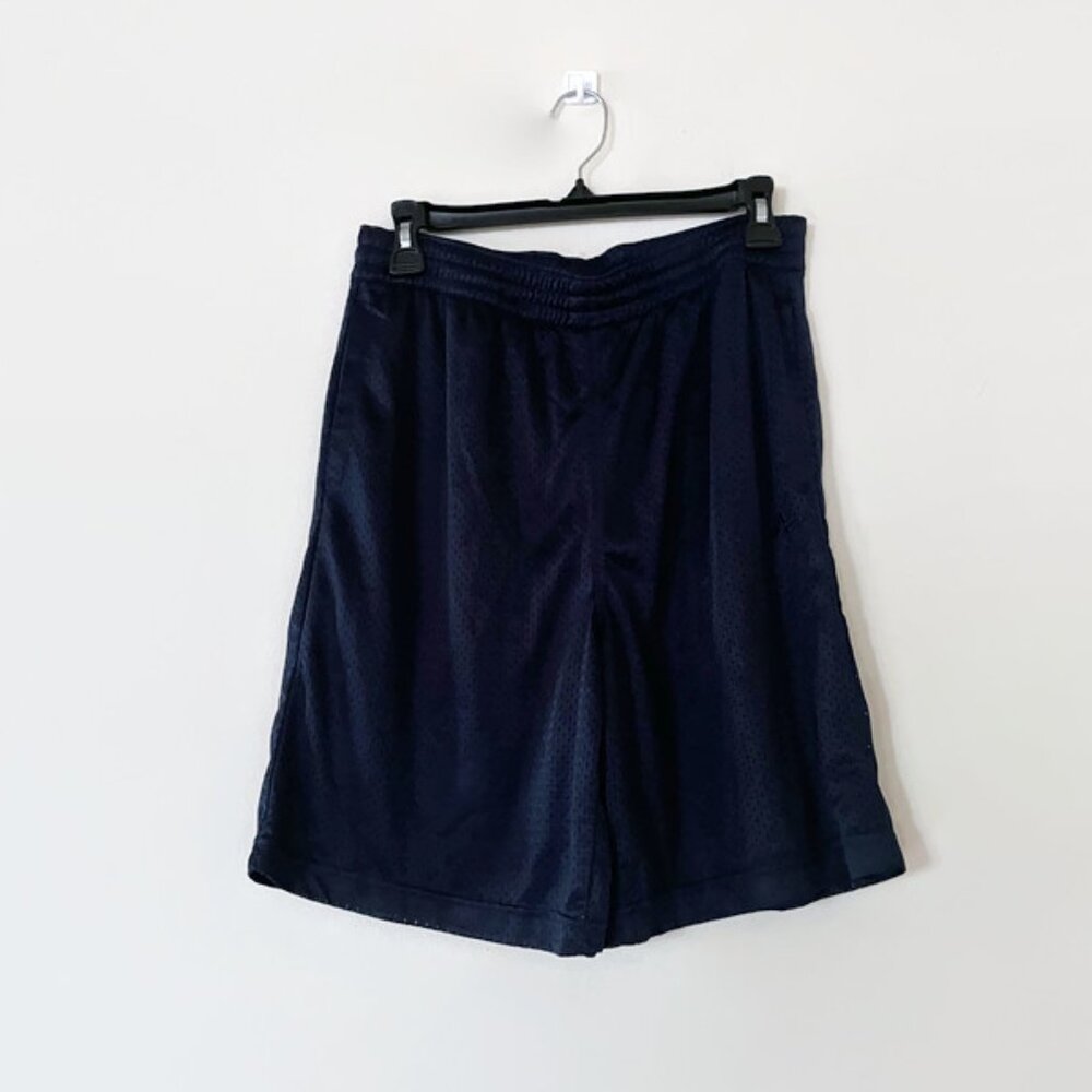 Classic polyester shorts, Navy Blue Athletic shorts